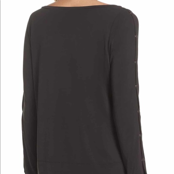 NEW!! BB Dakota Abida Snap Tee size Medium - Picture 3 of 6